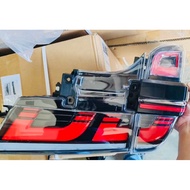 Toyota Vellfire Alphard AGH30 2015-2021 rear led tail lamp fog light AH40 design taillamp taillight 