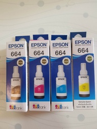 EPSON 664 ดำ+สี ของใหม่แท้ 100% มีรับประกันจากผู้ขาย