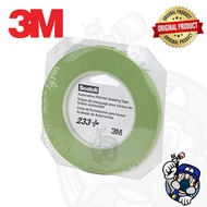 3M Scotch 233+ Refinishing Masking Tape (3mm x 55m, 6mm x 55m, 18mm x55m)