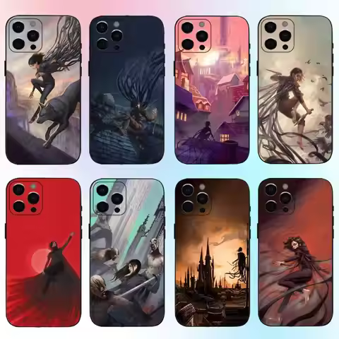 M-Mistborn T-Trilogy V-Vin Phone Case For iPhone17,16,15,14,13,12,11 Plus,Pro Max Soft Black Cover