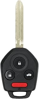 Replacement Keyless Remote Head Key Fob for Subaru Impreza 2012-2016 FCC CWTWB1U811 2AOKM-SB3 Part N