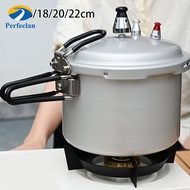 Perfeclan Mini Small Pressure Cooker Nonstick Portable Gas Induction Cooker Household