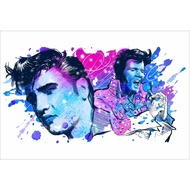 Elvis Presley Rock and Roll Music Poster Photo Picture In The Room Wall Decoration Band