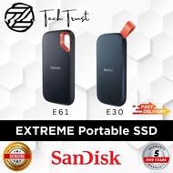Sandisk Portable SSD [E30 | E61] 1TB / 2TB Portable External Solid State Drive SSD