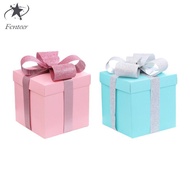 [lkpzhtw9] Christmas Gift Boxes Squared Boxes Organizer Stacking Xmas Box for Holiday New Year Gradu