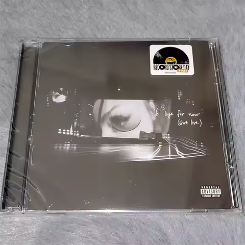 Ariana Grande Music Record K Bye For Now Album 2pcs CD Ari Cat Cosplay Compact Disc Walkman Car Soun