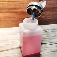 Doublebuy 200ml Push Down  Dispenser Pump Bottle Container Square Plastic Bottles