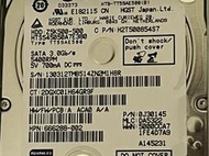 HITACHI HTS545050A7E380 薄型 HGST SATA 2.5吋硬碟 500G 5400轉 