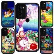 Case for Infinix Smart 6 HOT 10 5 11 12 8 9 Play Plus Black Silicone M-113 Beauty and The Beast