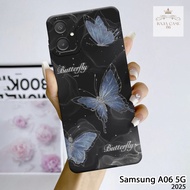 HP Latest Samsung A06 5G Softcase - Rajacase - Samsung A06 5G 2025 Casing - Butterfly case Motif - C
