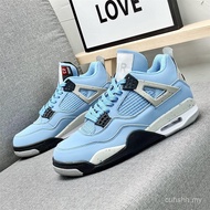 AJ style4 White Cement Men's Shoes Official Website New Style Electric Mother Midnight Blue Red Blue