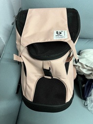 (9成新)IBIYAYA 極限輕量寵物後背包 – 珊瑚粉