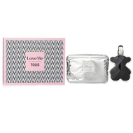 Tous Love Me The Onyx Parfum Coffert : Eau De Perfum 90ml + Bag 2pcs