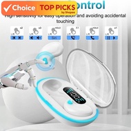X55 Earphone Stereo Hidden Headsets with Mic HD Waterproof Sleeping Earbuds Wireless Mini Headphones