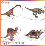 Cyang ของเล่นไดโนเสาร์ขนาดเล็ก22แบบสำหรับเด็ก Jurassic Tyrannosaurus Indominus Rex Triceratops bront