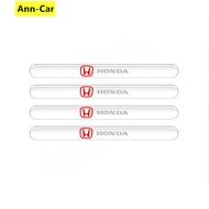 【Ann-Car】4PCS/SET Honda Car Door Handle Protector Cover Inner Bowl Anti Scratch Sticker Jazz City BRV CRV HRV Accord Civic