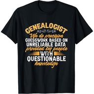 Genealogy Ancestry Genealogist Gift T-Shirt