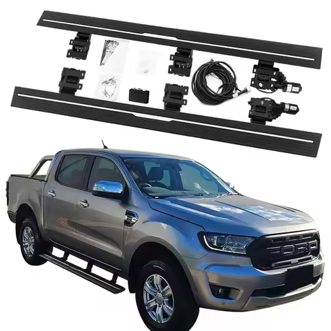 Tom AutoAutomatic Electric Power Side Step Running Board for Ford Ranger Raptor 2015-2019