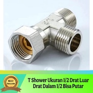 T-shower shower canar branch connection