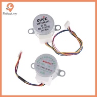 Pinkcat 4-Phase 5-Wire DC 5V 12V Gear Stepper Motor With 15CM Cable 24BYJ48 Reduction For Single Chi