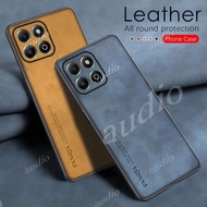 Honor X7d 5G 4G Case Sheepskin Luxury Leather Back Cover For HONOR X7d HonorX7d 5G 4G 2025 Luxury TP