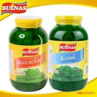 Buenas Nata De Coco and Kaong 32oz (Green ) Set