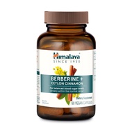 Himalaya Berberine with Ceylon Cinnamon - Herbal Supplement for Supporting Normal Metaboli, Immune, 
