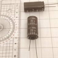 100%new produk elco 6800uf 25v / kapasitor elco 6800uf 25v / elco 6800 - 25v ori