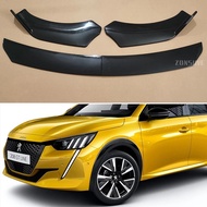 Body Kit Accessories Front Bumper Lip Splitter Spoiler For Peugeot 208 2012--2018 Year