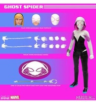 Mezco Toyz ONE:12 Collective 系列 Marvel 幽靈蜘蛛 (Ghost-Spider/Spider-Gwen) no