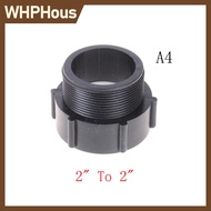 WHPHous IBC Tote TANK Drain ADAPTER เกลียวหยาบ2 "ถึง1/2" 3/4 "Garden hose