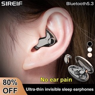 Ultra-thin mini not-in-ear sleep headphones wireless ear bone bluetooth headset Zweicx