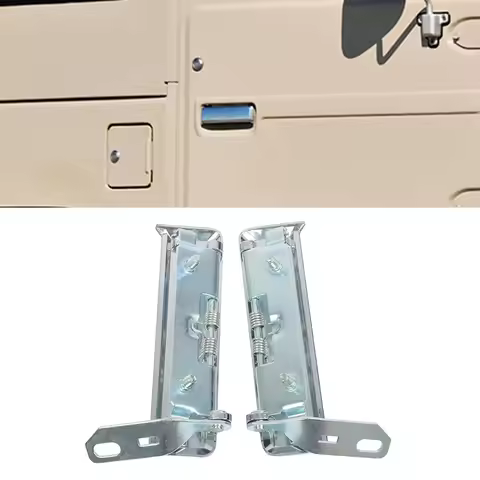 Pair Chrome Outer Door Handle For LandCruiser FJ40 BJ40 BJ42 FJ45 HJ45 HJ47 Compatible For Land Crui