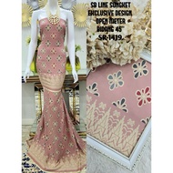 KAIN PASANG 🔥🔥COTTON SBLINE SONGKET EXCLUSIVE🔥