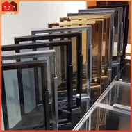 Custom Bookcase Door Minimalist Glass Door Wine Cabinet Glass Cupboard Glass Door Minimalist Screen 