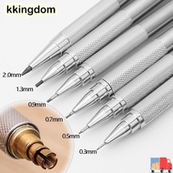 KKINGDOM Mechanical Pencil, Metal Drawing Writing Tool Automatic Pencil, Creative 0.3/0.5/0.7/0.9/1.