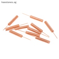 Hao 10Pcs 433MHz Antenna Pure Copper Spring Helical Antenna Omni Signal Booster Receiver for Router Helical Antenna SG