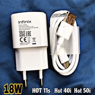 Infinix 18W Hot 11s, Hot 20, Hot 40i Original Infinix Usb Type C Charger