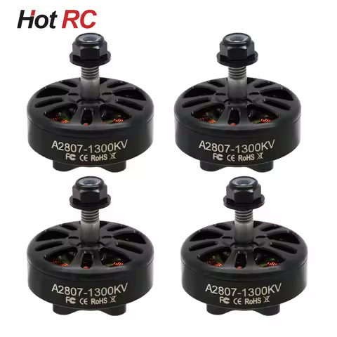 4pcs Uangel A2807 2807 1700KV 4S 1500KV 1300KV 6S Brushless Motor for FPV Freestyle Long Range Drone