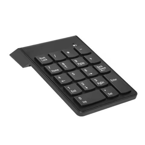 New 18-key USB 2.4G wireless mini numeric keypad /USB Wired numeric keypad, suitable for IMac/MacBoo