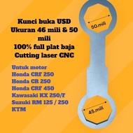USD KEY SIZE 46 MILI AND 50 MILI SEGA 8 FOR CRF250, CRF250/R, CRF450, KX250/F, RM125/250