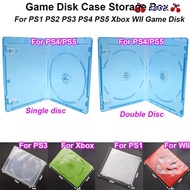 TOSE 1pcs CD Game Protective Box, Plastic Replacement Accessory CD Game Cover, Protective Design CD 