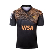 ✆ Rugby Jersey English rugby jersey 2019 Jaguar home and away men's short-sleeved rugby jersey
