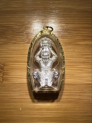 龍婆通 帕阿贊敦 金舌天神 帕也練琴 純銀 80金
