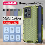 Casing For Redmi 15 1 5 C 15C Redmi15C Redmi15 4G 2025 Honeycomb PC Phone Case Transparent Fashion C