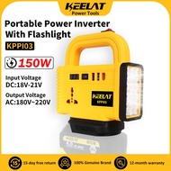 KEELAT Inverter Power Inverter Converter 150W Battery Inverter Transformer  New Cordless Portable Sm