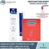Bundling Durex Fetherlite & Ky Lube Best