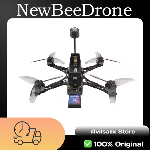 NewBeeDrone LionBee 3inch Long Range Drone BNF, ELRS 2.4G AIO, 18650 3000mAh Battery Option, FPV Qua