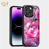 Softcase Glass Glitter For iphone 16 Pro Max 15 Pro Max 14 Pro Max 13 Pro Max 12 Pro Max 11 Pro Max 