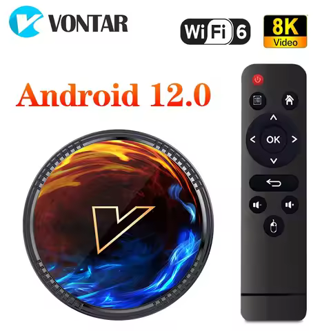 VONTAR H1 Android 12.0 TV Box Allwinner H618 Quad Core Cortex A53 Support 4K HDR10+ BT5.0 Wifi6 Goog
